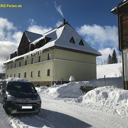 FeWo direkt am Loipeneinstieg Achtung ab Mitte Juli bis Ende September Bauarbeiten am Gebäude Johanngeorgenstadt Exterior foto